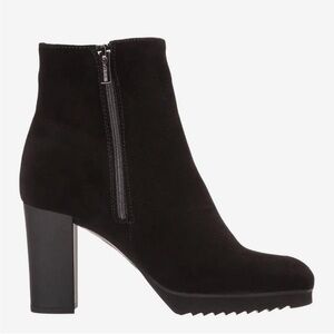 La CANADIENNE Black Suede Heeled Boots